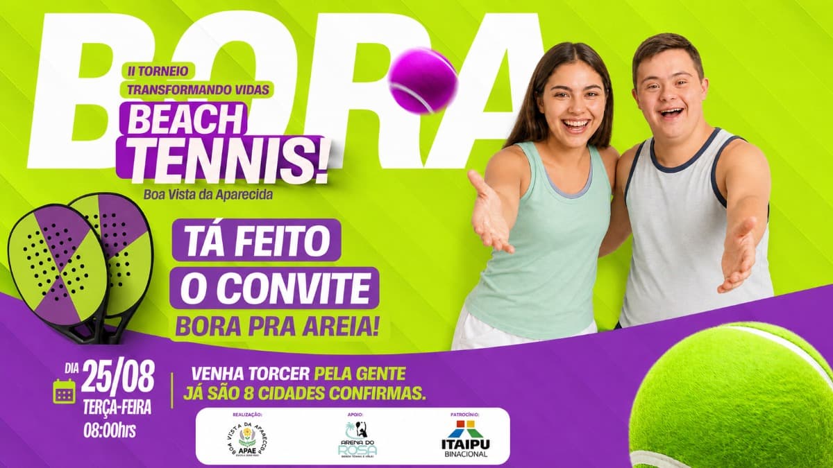 TEM ESPORTE QUE MUDA O PLACAR. E TEM ESPORTE QUE TRANSFORMA VIDAS. 💜💚🎾